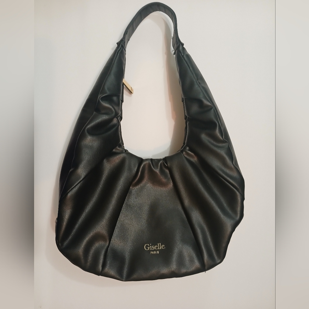 Giselle Paris Elegant Black Hobo Bag